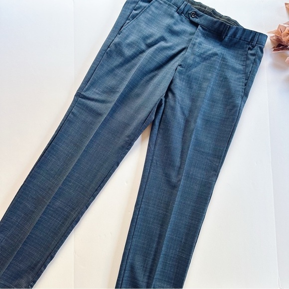 Emporio Armani G Line Deco Blue Suit 100% Virgin Wool - Picture 15 of 16